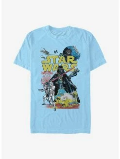 Outlet 🥰 Star Wars Rebel Classic Poster T-Shirt 🤩