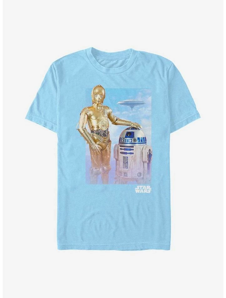 Brand new 😀 Star Wars Friendship Droids T-Shirt ❤️ 3 Brand new 😀 Star Wars Friendship Droids T-Shirt ❤️
