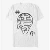 New ✔️ Star Wars Minimal Ships T-Shirt 🛒 -Star Wars Clothing Sales 16040672 hi