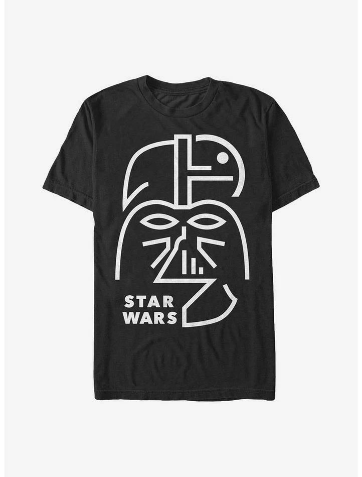 Discount ๐ Star Wars Minimal Vader T-Shirt ๐ 3 Discount ๐ Star Wars Minimal Vader T-Shirt ๐