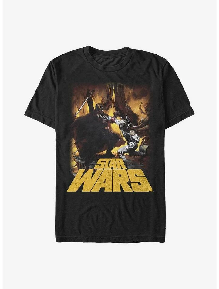 Best Pirce 🎉 Star Wars Vader VS. Boba T-Shirt 💯 3 Best Pirce 🎉 Star Wars Vader VS. Boba T-Shirt 💯