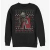 Promo ⌛ Star Wars Santa Yoda Crew Sweatshirt 🎁 -Star Wars Clothing Sales 16041404 hi