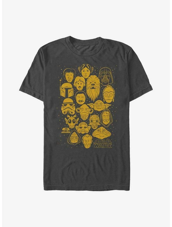 Buy 👍 Star Wars Lineup T-Shirt 🎁 3 Buy 👍 Star Wars Lineup T-Shirt 🎁