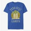 Hot Sale 🌟 Star Wars Best Grandpa Yoda Says T-Shirt 😉 -Star Wars Clothing Sales 16042544 hi