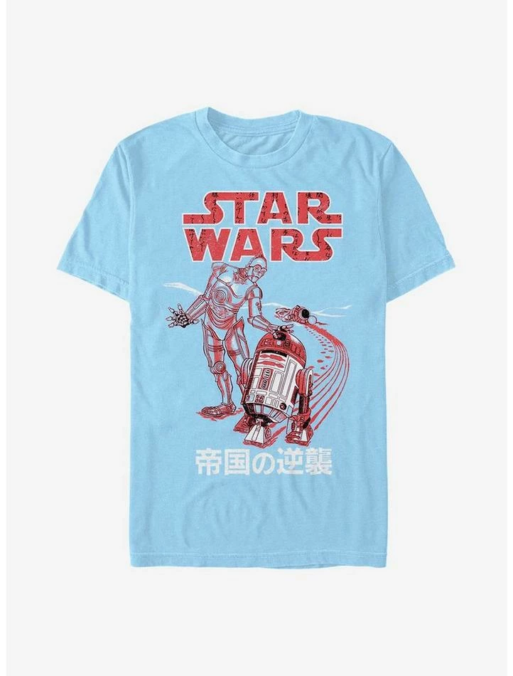 Outlet 🥰 Star Wars Droid Journey T-Shirt ⭐ 3 Outlet 🥰 Star Wars Droid Journey T-Shirt ⭐