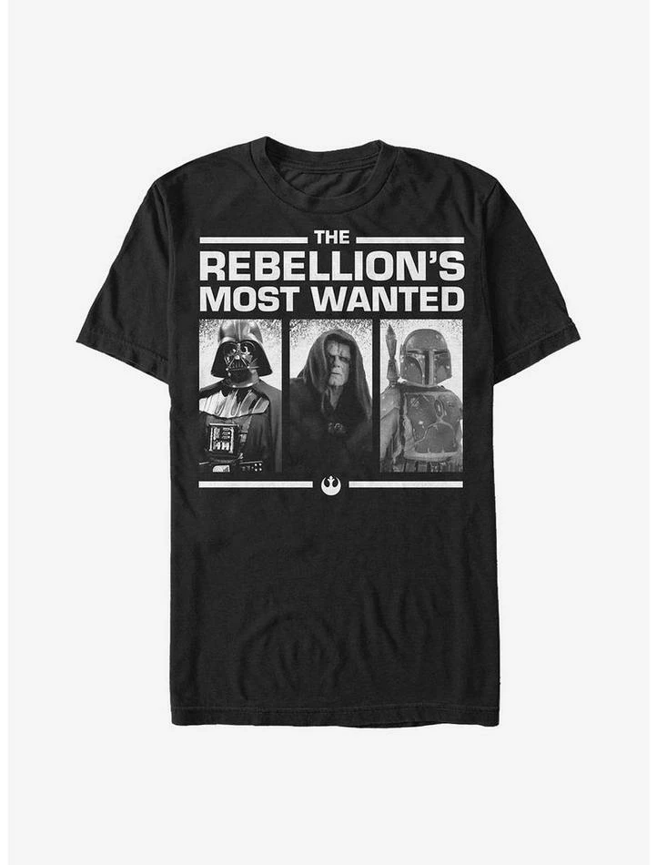 Deals 🌟 Star Wars Rebellion's Most Wanted T-Shirt ✨ 3 Deals 🌟 Star Wars Rebellion's Most Wanted T-Shirt ✨