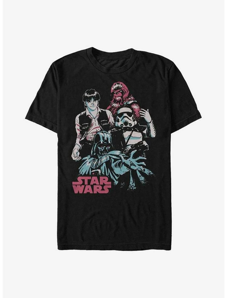 New โญ Star Wars Anime Characters T-Shirt ๐ 3 New โญ Star Wars Anime Characters T-Shirt ๐