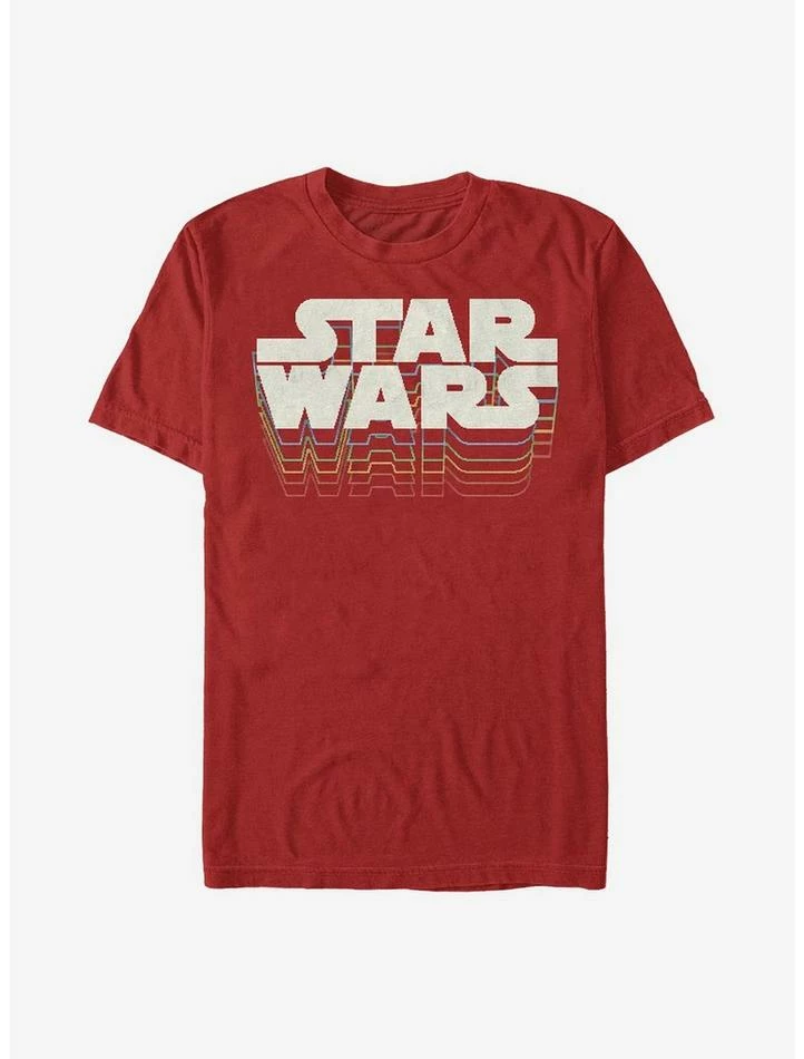 Promo 👍 Star Wars Retro Gradient Logo T-Shirt 🤩 8 Promo 👍 Star Wars Retro Gradient Logo T-Shirt 🤩 - Image 6