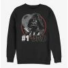 New 🧨 Star Wars Darth Vader Number One Dad Sweatshirt 🎁 -Star Wars Clothing Sales 16046795 hi