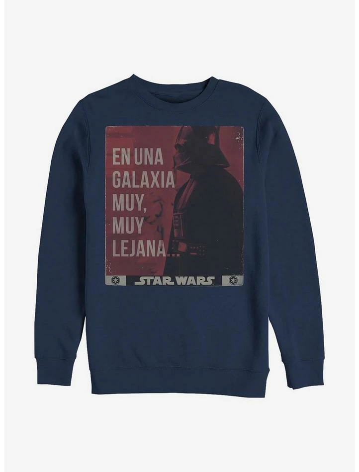 Promo 🎉 Star Wars Una Galaxia Crew Sweatshirt 🛒 3 Promo 🎉 Star Wars Una Galaxia Crew Sweatshirt 🛒