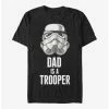 Brand new 🎁 Star Wars Dad Is Trooper T-Shirt 🧨 -Star Wars Clothing Sales 16047210 hi
