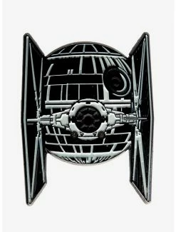 Cheapest ✔️ Star Wars Tie Fighter And Death Star Lightning Pin 😀