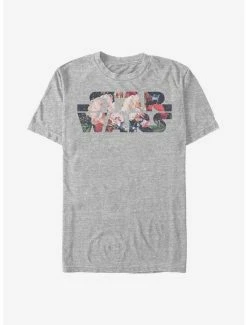 Outlet 🥰 Star Wars Antique Flowers Logo T-Shirt 👍 -Star Wars Clothing Sales 16319273 hi
