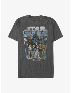 New 🥰 Star Wars Classic Battle T-Shirt ⌛ 8 New 🥰 Star Wars Classic Battle T-Shirt ⌛ -Star Wars Clothing Sales 16321827 hi