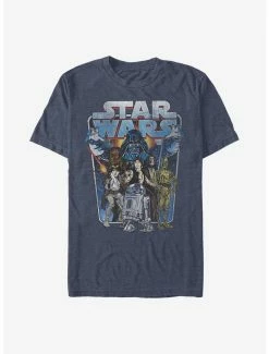 New 🥰 Star Wars Classic Battle T-Shirt ⌛ 9 New 🥰 Star Wars Classic Battle T-Shirt ⌛ -Star Wars Clothing Sales 16321837 hi