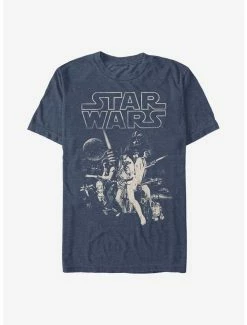Buy 👏 Star Wars Classic Poster T-Shirt 🥰 -Star Wars Clothing Sales 16322104 hi 1