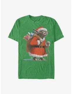 New 🤩 Star Wars Santa Yoda T-Shirt ❤️