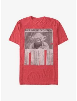 New ❤️ Star Wars Yoda Words of Wisdom T-Shirt 🔔 -Star Wars Clothing Sales 16322296 hi 1