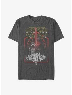 Outlet 😀 Star Wars Episode VII The Force Awakens Kylo Ren and Stormtroopers T-Shirt ⌛ -Star Wars Clothing Sales 16322768 hi