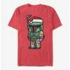New 🎁 Star Wars Boba Santa T-Shirt 🌟 -Star Wars Clothing Sales 16323349 hi