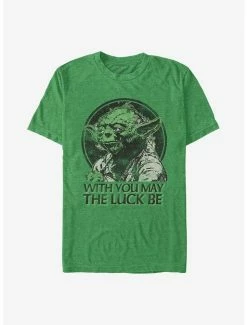 Flash Sale 🔔 Star Wars Lucky Yoda T-Shirt 🔔