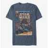 Buy 🛒 Star Wars Han Solo & Chewbacca Comic Poster T-Shirt 🎁 -Star Wars Clothing Sales 16323559 hi