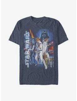 Hot Sale ✨ Star Wars Classic Scene T-Shirt ❤️ -Star Wars Clothing Sales 16323732 hi
