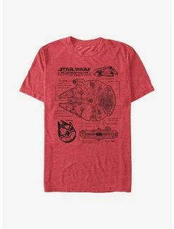 Brand new π Star Wars Falcon Schematic T-Shirt π 8 Brand new π Star Wars Falcon Schematic T-Shirt π -Star Wars Clothing Sales 16323743 hi