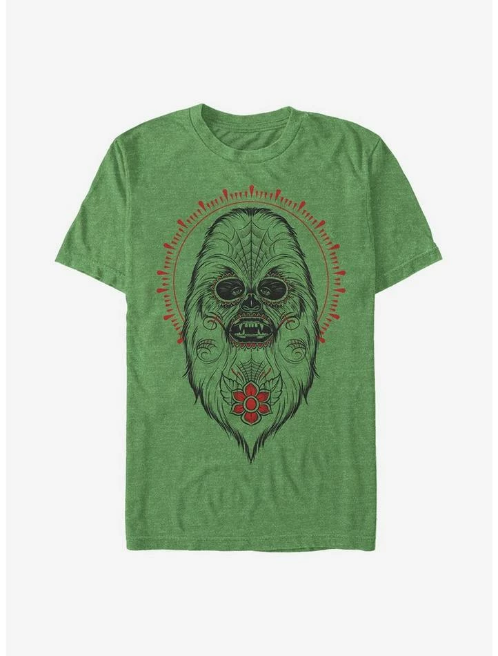 Buy 🔔 Star Wars Day Of The Dead Chewbacca T-Shirt 💯 4 Buy 🔔 Star Wars Day Of The Dead Chewbacca T-Shirt 💯 - Image 2