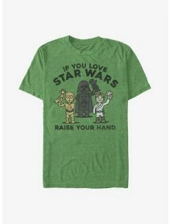 Top 10 😀 Star Wars Raise Your Hands T-Shirt 🤩 -Star Wars Clothing Sales 16324735 hi