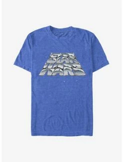 Deals ✨ Star Wars Chrome Slant Logo T-Shirt 😍 13 Deals ✨ Star Wars Chrome Slant Logo T-Shirt 😍 -Star Wars Clothing Sales 16325300 hi
