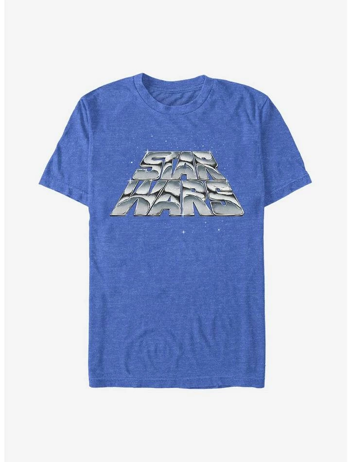 Deals ✨ Star Wars Chrome Slant Logo T-Shirt 😍 8 Deals ✨ Star Wars Chrome Slant Logo T-Shirt 😍 - Image 6