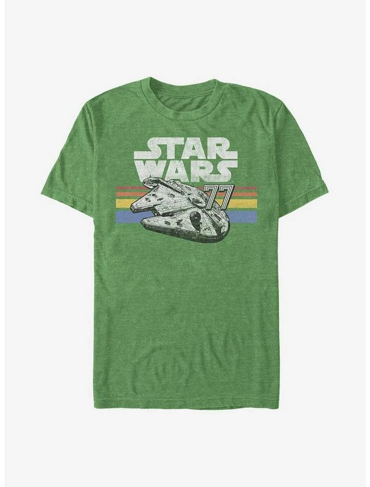 Cheap ✨ Star Wars Vintage Falcon Stripes T-Shirt 🥰 7 Cheap ✨ Star Wars Vintage Falcon Stripes T-Shirt 🥰 - Image 5