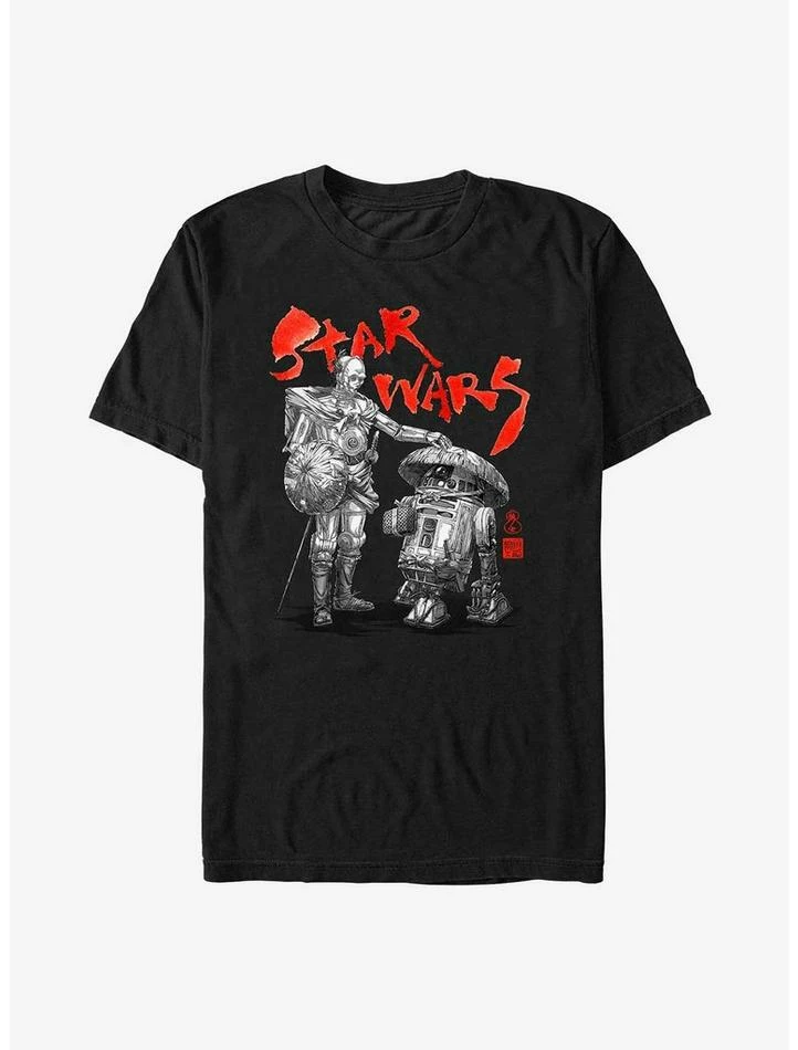 Cheapest 🥰 Star Wars: Visions Anime Droids T-Shirt ⭐ 4 Cheapest 🥰 Star Wars: Visions Anime Droids T-Shirt ⭐ - Image 2