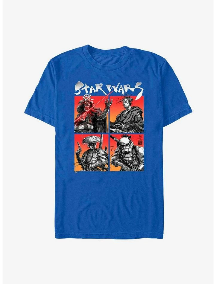 New ⌛ Star Wars: Visions Four Corner Panels T-Shirt 🤩 7 New ⌛ Star Wars: Visions Four Corner Panels T-Shirt 🤩 - Image 5