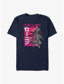 Deals 🎉 Star Wars: Visions Ronin Samurai T-Shirt 🥰 -Star Wars Clothing Sales 16779362 hi