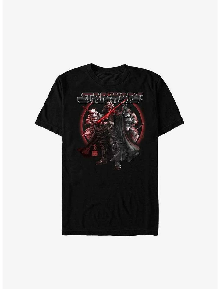 New 😍 Star Wars: Visions Darth Vader & Stormtroopers T-Shirt 👏 4 New 😍 Star Wars: Visions Darth Vader & Stormtroopers T-Shirt 👏 - Image 2