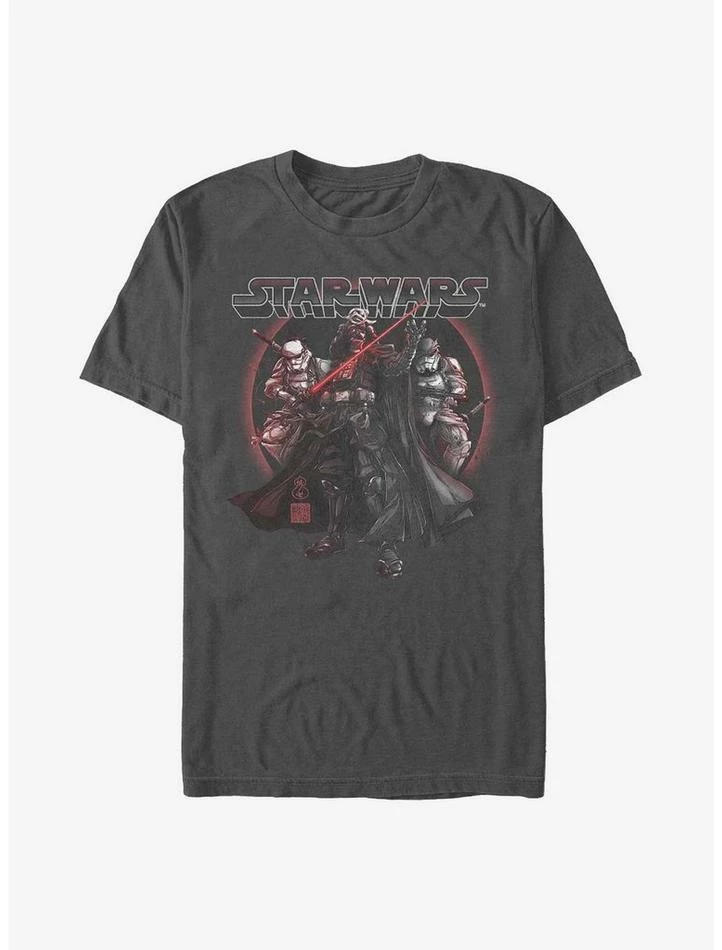 New 😍 Star Wars: Visions Darth Vader & Stormtroopers T-Shirt 👏 5 New 😍 Star Wars: Visions Darth Vader & Stormtroopers T-Shirt 👏 - Image 3
