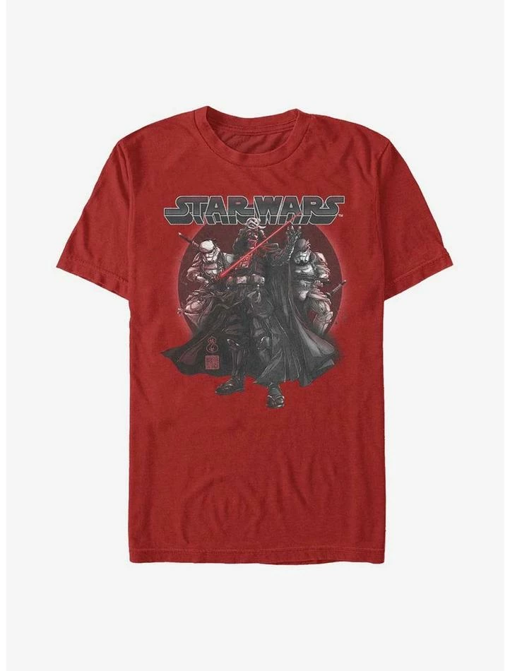 New 😍 Star Wars: Visions Darth Vader & Stormtroopers T-Shirt 👏 7 New 😍 Star Wars: Visions Darth Vader & Stormtroopers T-Shirt 👏 - Image 5