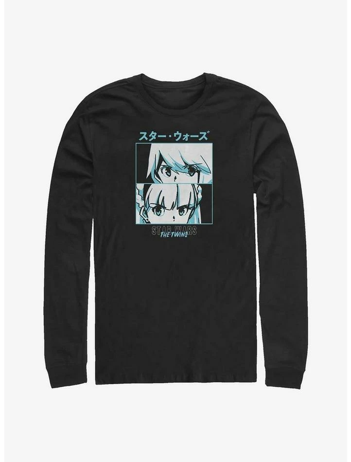 Coupon 😍 Star Wars: Visions The Twins Face-Off Long-Sleeve T-Shirt 🌟 3 Coupon 😍 Star Wars: Visions The Twins Face-Off Long-Sleeve T-Shirt 🌟