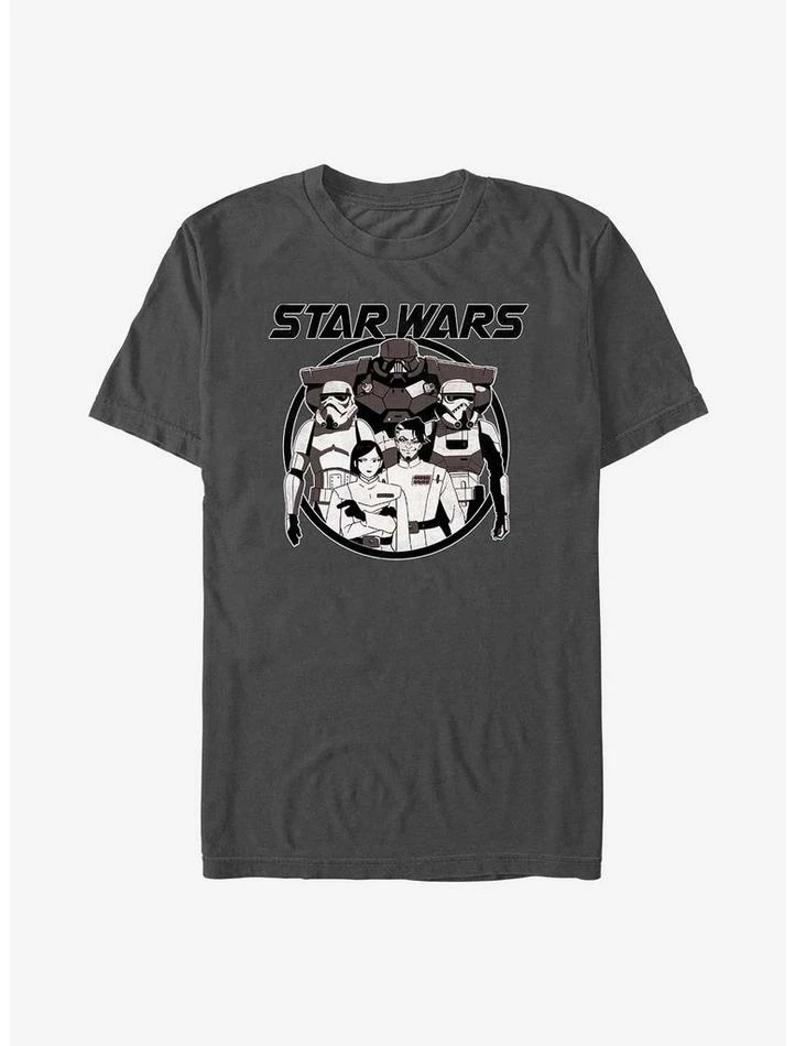 Hot Sale 🛒 Star Wars: Visions The Dark Side Army Anime T-Shirt 🛒 4 Hot Sale 🛒 Star Wars: Visions The Dark Side Army Anime T-Shirt 🛒 - Image 2
