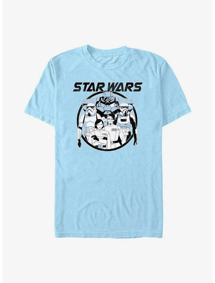 Hot Sale 🛒 Star Wars: Visions The Dark Side Army Anime T-Shirt 🛒 6 Hot Sale 🛒 Star Wars: Visions The Dark Side Army Anime T-Shirt 🛒 - Image 4