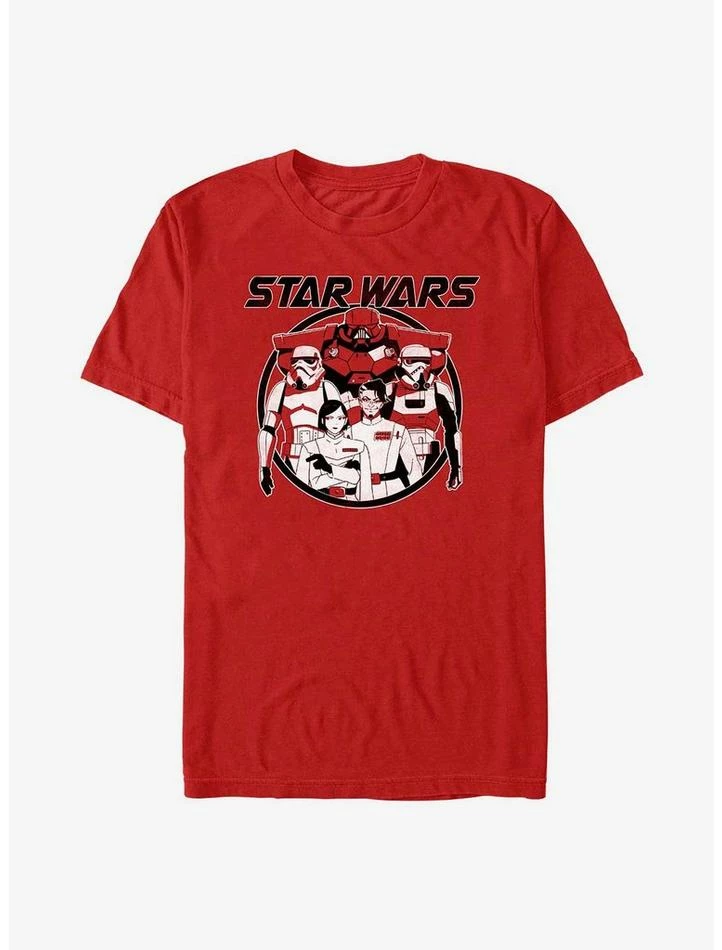Hot Sale 🛒 Star Wars: Visions The Dark Side Army Anime T-Shirt 🛒 7 Hot Sale 🛒 Star Wars: Visions The Dark Side Army Anime T-Shirt 🛒 - Image 5