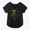 Best Pirce 🔥 Star Wars The Mandalorian The Child Full 👧 Girls Plus Size T-Shirt 🎁 -Star Wars Clothing Sales 16833184 hi
