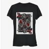 Brand new 🔔 Star Wars Darth Vader Card-King 👧 Girls T-Shirt 🛒 -Star Wars Clothing Sales 16879751 hi