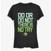Best deal ❤️ Star Wars Do Or Do Not, There Is No Try Yoda 👧 Girls T-Shirt 🛒 -Star Wars Clothing Sales 16879793 hi