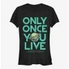 Promo โ๏ธ Star Wars Only Once You Live Yoda ๐ง Girls T-Shirt ๐ 1 Promo โ๏ธ Star Wars Only Once You Live Yoda ๐ง Girls T-Shirt ๐ -Star Wars Clothing Sales 16879919 hi