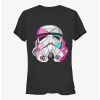 Flash Sale 👏 Star Wars Stained Trooper 👧 Girls T-Shirt 🤩 -Star Wars Clothing Sales 16880108 hi