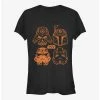 Discount ⭐ Star Wars Sugar Skulls Grid 👧 Girls T-Shirt 🥰 -Star Wars Clothing Sales 16880150 hi