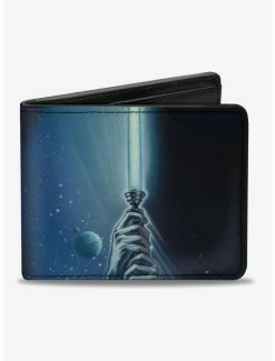 Cheapest 👍 Star Wars Luke Lightsaber Bifold Wallet 🎁